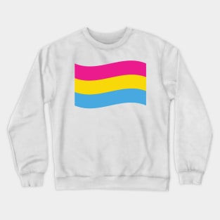 Pansexual pride flag Crewneck Sweatshirt